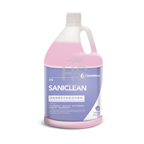 消毒潤膚洗手皂液 226 SANICLEAN (2*4L)