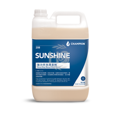 強力手洗清潔劑 SUNSHINE Heavy Duty Manual Wash Cleaner (2*5L)